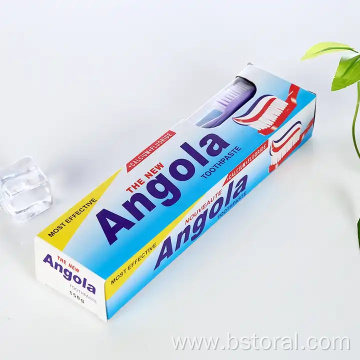 Angola toothpaste 150g toothpaste with free toothbrush